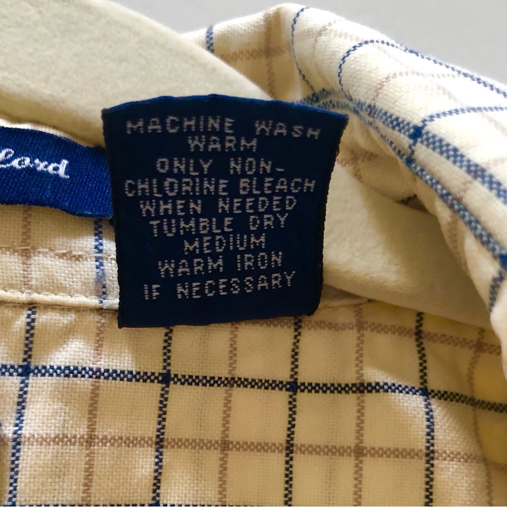 2 - XL Gap Shirts Long & Short Sleeve Excellent Condition Green & Pale Yellow - Picture 9 of 9